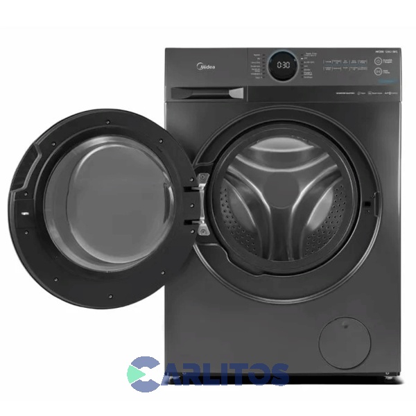Lavasecarropa Midea Inverter 12+8 kg -1400 RPM Gris Mf200d120b/t-a1