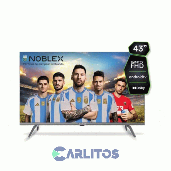 Smart Tv Led 43" Full Hd  Con Android Noblex Dr43x7180