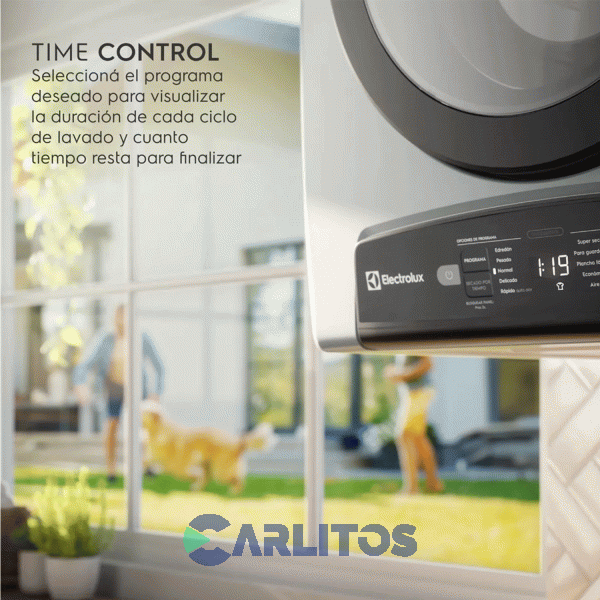 Secarropa Automatico Por Calor Y Condensacion Electrolux  7 Kg Blanco - Eseb7