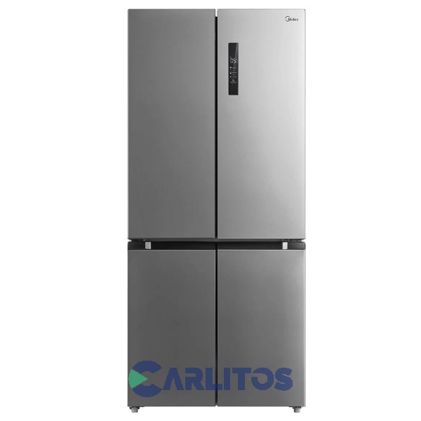 Heladera No Frost Side By Side Midea Inverter 470 Litros Acero Inoxidable Rf-m17xar1