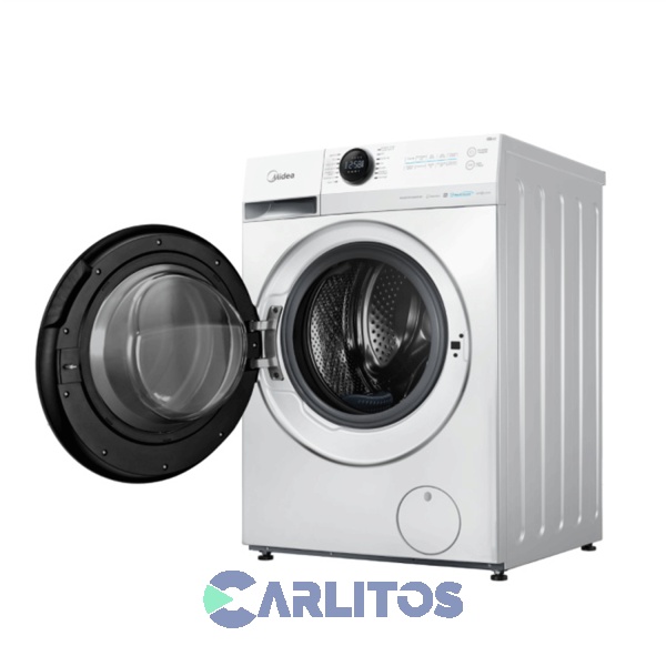Lavasecarropa  Midea Inverter 8 KG-1400 RPM Blanco Mf200d80wb/w-A1