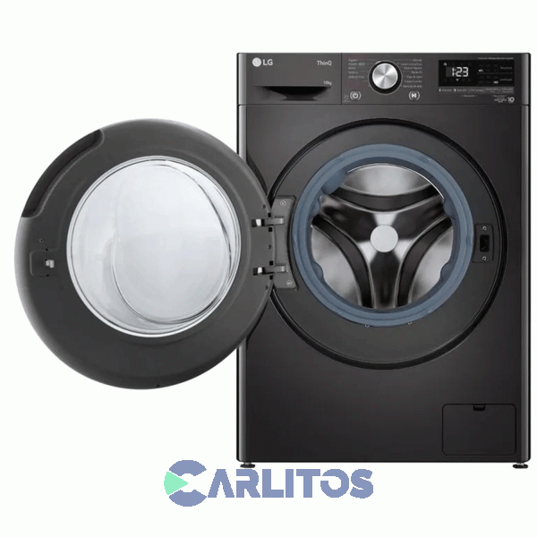 Lavarropa Carga Frontal Inverter Lg 10 KG-1400 Rpm Con Wifi