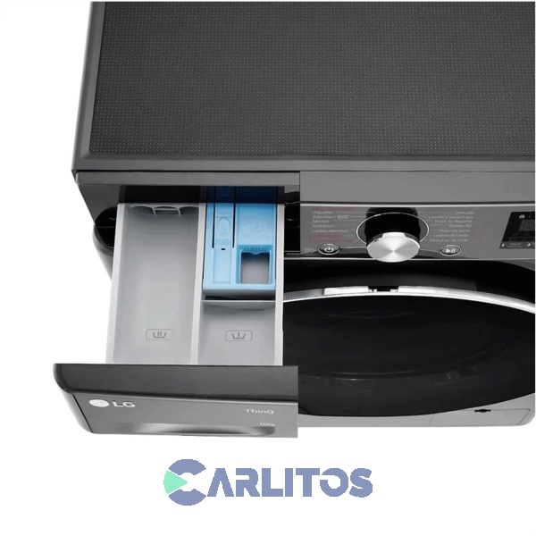 Lavarropa Carga Frontal Inverter Lg 10 KG-1400 Rpm Con Wifi