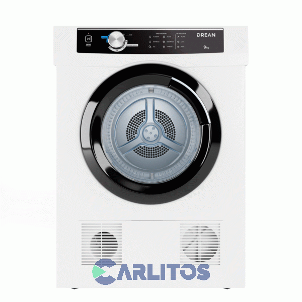 Secarropa Automatico Por Calor Drean 9 KG Blanco -Sed090vbcl