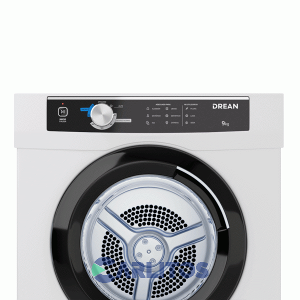 Secarropa Automatico Por Calor Drean 9 KG Blanco -Sed090vbcl