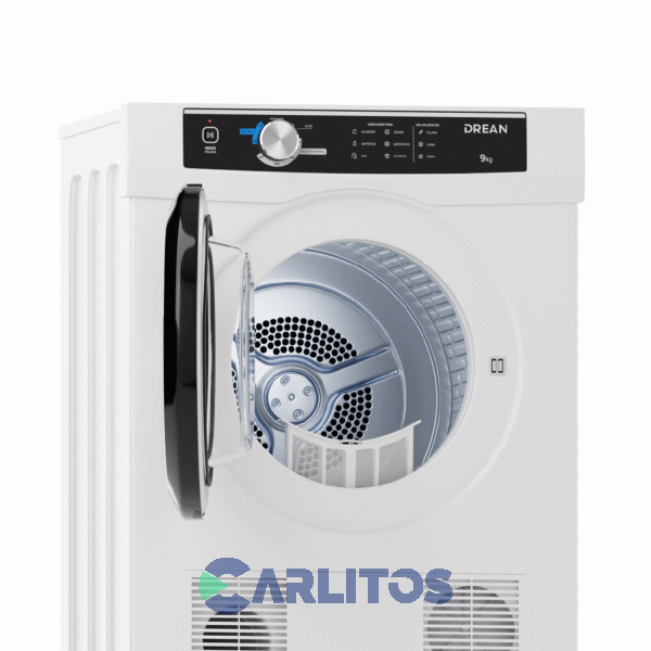 Secarropa Automatico Por Calor Drean 9 KG Blanco -Sed090vbcl