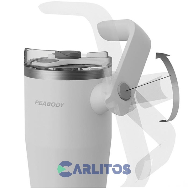 Vaso Termico 950 Ml Peabody Pe-Mg950b Blanco