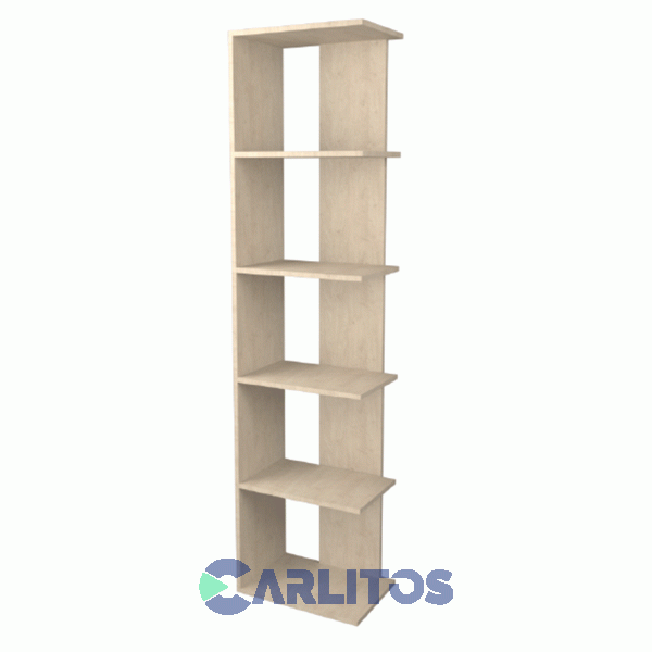 Biblioteca Abierta 0.44 Mts Fiplasto Roble Kendal