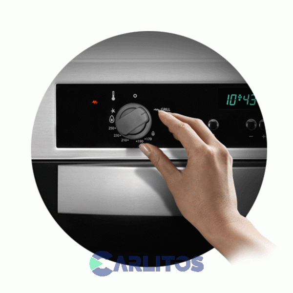 Horno A Gas Empotrable Con Grill Longvie 60 CM Grafito H1500g