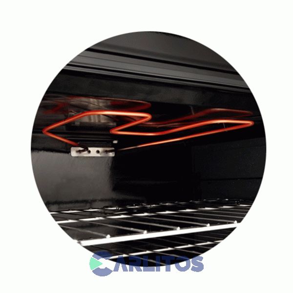 Horno A Gas Empotrable Con Grill Longvie 60 CM Grafito H1500g