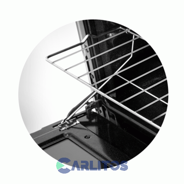 Horno A Gas Empotrable Con Grill Longvie 60 CM Grafito H1500g