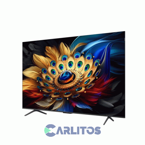 Smart TV QLed 75" 4K Ultra HD Tcl Con Google Tcl75c655a-f