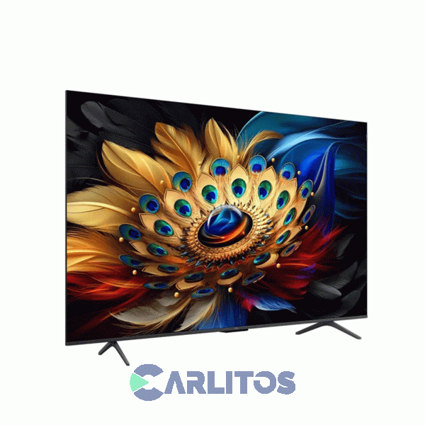Smart TV QLed 75" 4K Ultra HD Tcl Con Google Tcl75c655a-f