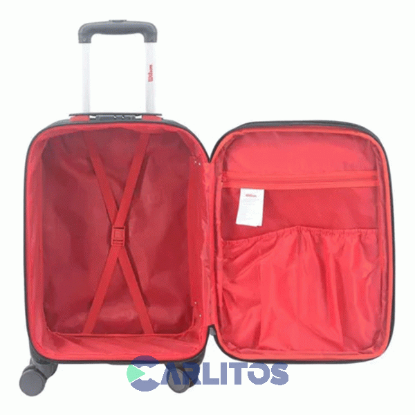 Valija 24" 4 Ruedas Giratorias Wilson 65.1755n/3 Negro