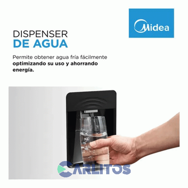 Heladera No Frost Midea Inverter 412 Litros Blanca Mdrt580mte01adw