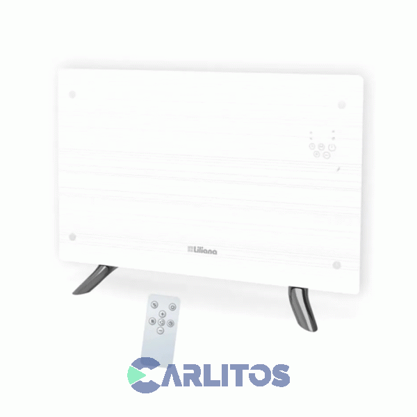 Estufa Panel De Vidrio Liliana 2200 Wts. Decowarm De Pie/Pared Ppv450