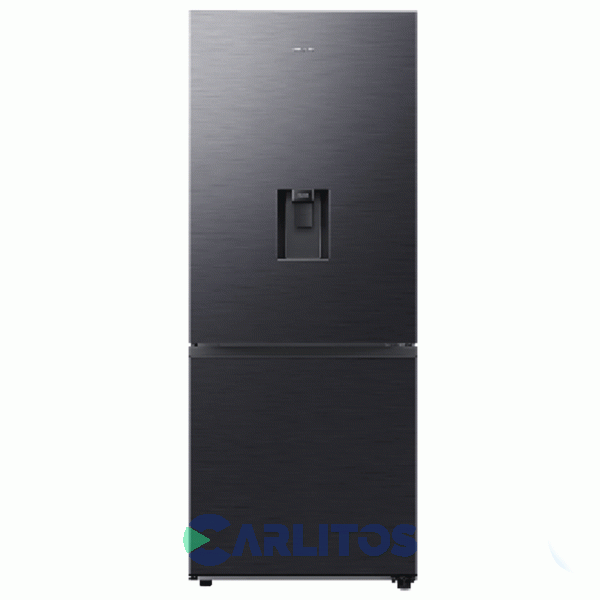 Heladera No Frost Samsung Combi Inverter 505 Litros Negra Con Dispenser Rb50dg6320b1