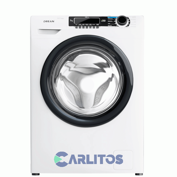 Lavarropa Carga Frontal Drean Inverter 7 KG - 1000 Rpm Blanco Lfdr0710sb0