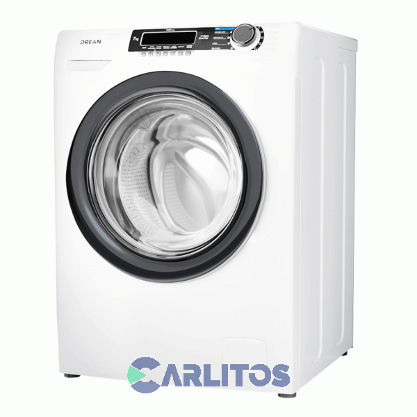 Lavarropa Carga Frontal Drean Inverter 7 KG - 1000 Rpm Blanco Lfdr0710sb0