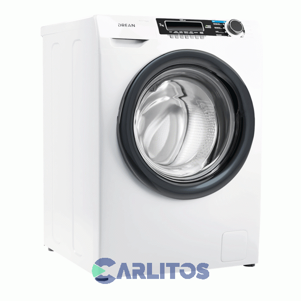 Lavarropa Carga Frontal Drean Inverter 7 KG - 1000 Rpm Blanco Lfdr0710sb0