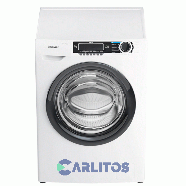 Lavarropa Carga Frontal Drean Inverter 7 KG - 1000 Rpm Blanco Lfdr0710sb0