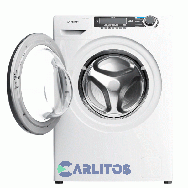 Lavarropa Carga Frontal Drean Inverter 7 KG - 1000 Rpm Blanco Lfdr0710sb0