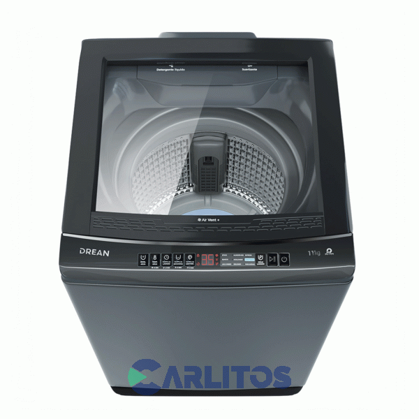 Lavarropa Carga Superior Inverter Drean 11 KG - 700 RPM Plata Lpdr1165lg