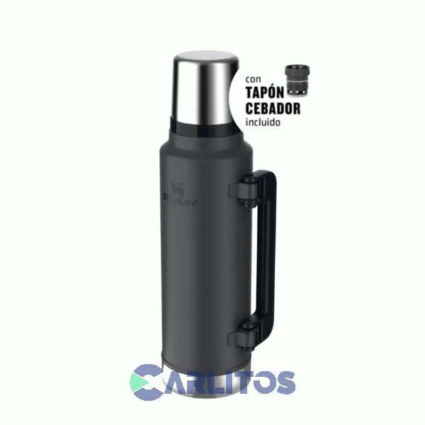 Termo De Mate Stanley Legendario Clásico XL 1.4 Litros Negro 2.0
