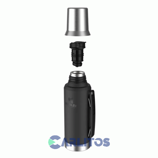 Termo De Mate Stanley Legendario System Classic 1.2 Litros Negro 2.0