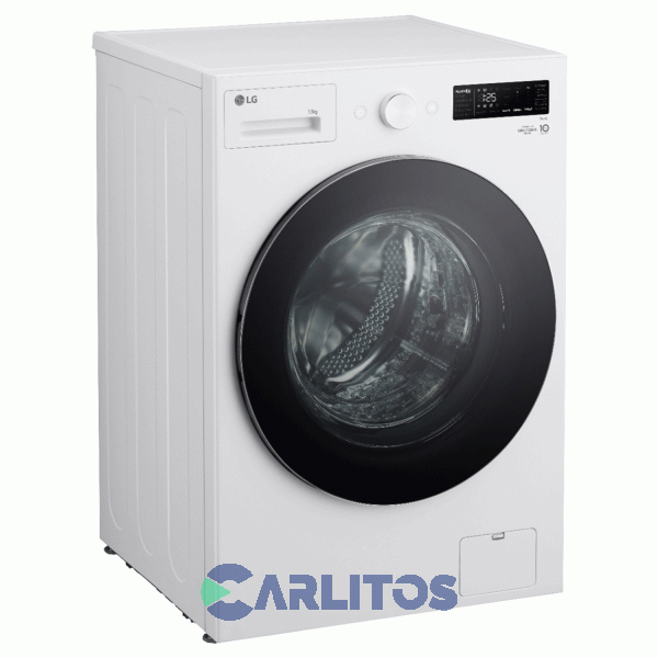Lavarropa Carga Frontal Lg Inverter 13 KG -1000 RPM Blanco Con Wifi Blanco Wm13gwnts6p