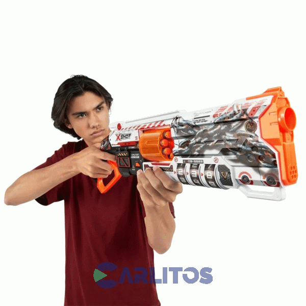 Pistola Lanza Dardos X-shot Zuru Skins Lock Blaster 7636