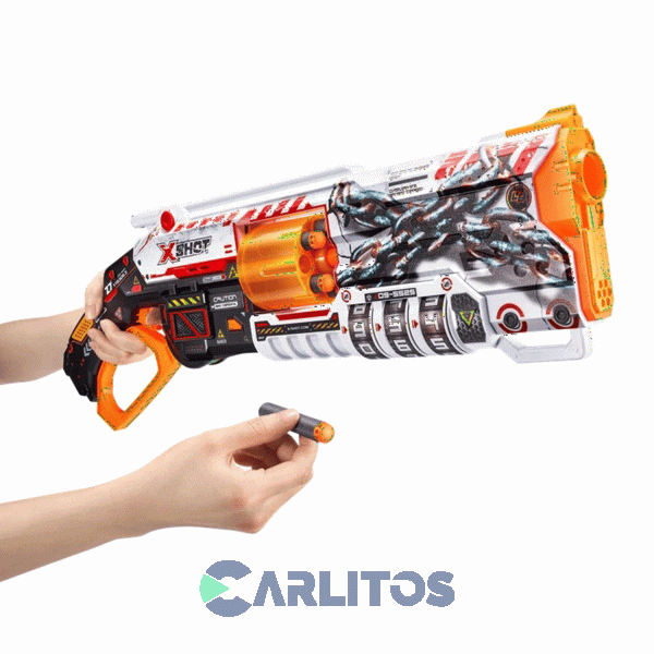 Pistola Lanza Dardos X-shot Zuru Skins Lock Blaster 7636