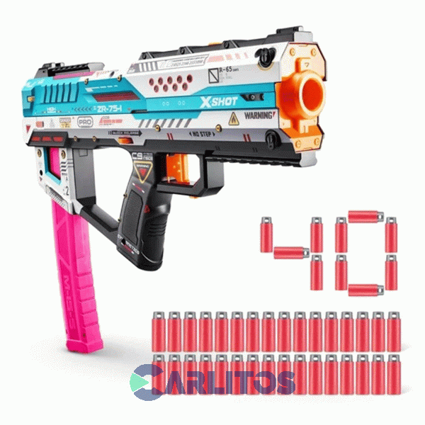 Pistola Lanza Dardos X-Shot Zuru Pro Series Fury X 7602