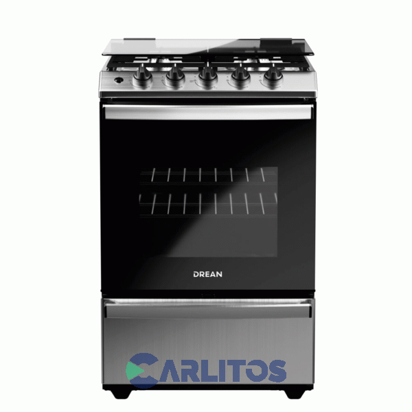 Cocina A Gas Drean 56 CM Acero Inoxidable Multigas Cd5614ai0