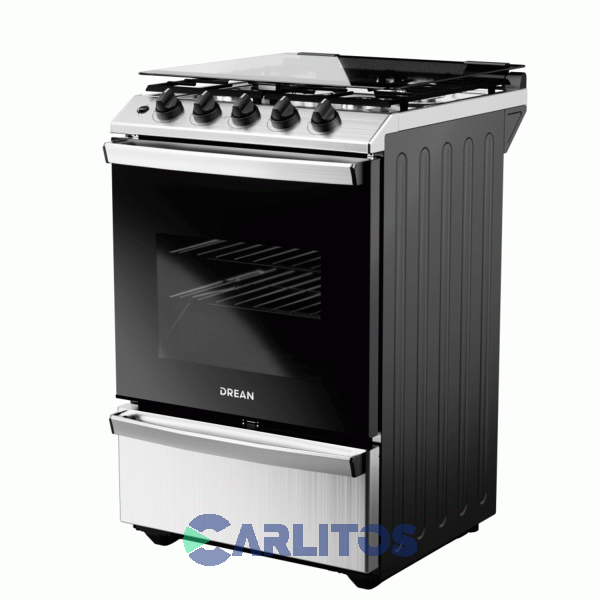 Cocina A Gas Drean 56 CM Acero Inoxidable Multigas Cd5614ai0