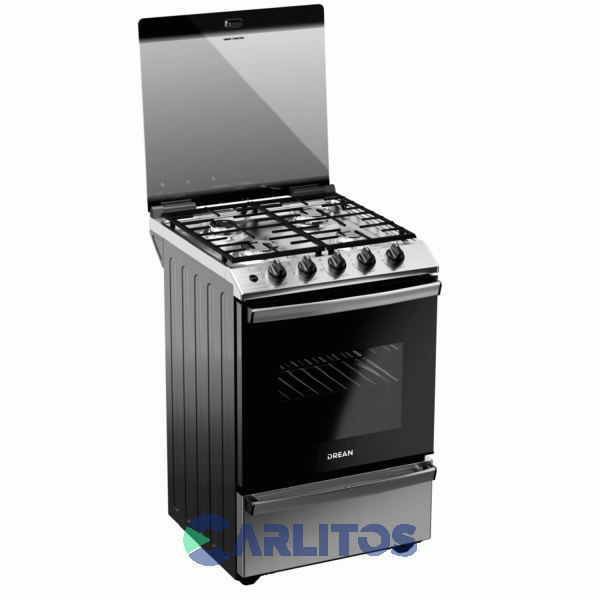 Cocina A Gas Drean 56 CM Acero Inoxidable Multigas Cd5614ai0