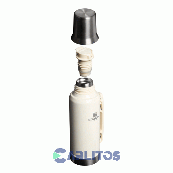 Termo De Mate Stanley Legendario System Classic 1.2 Litros Cream Gloss