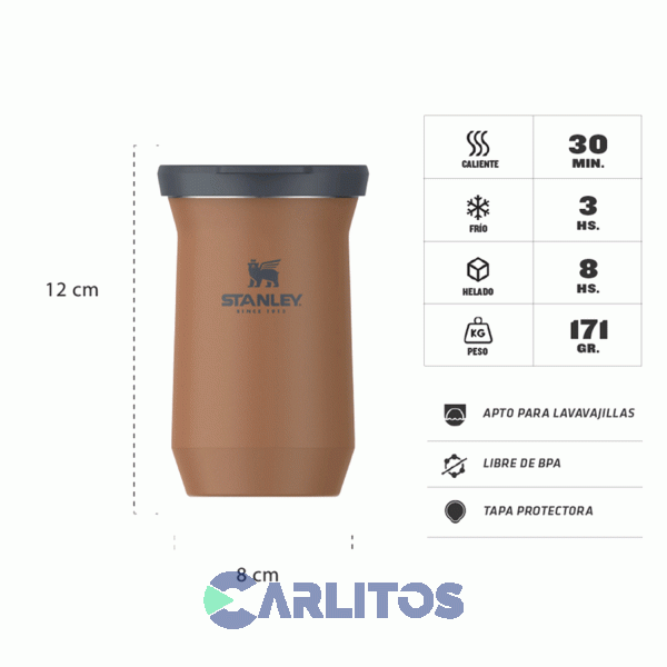 Mate Terere Stanley Legendario Clásico 200 ml Toast