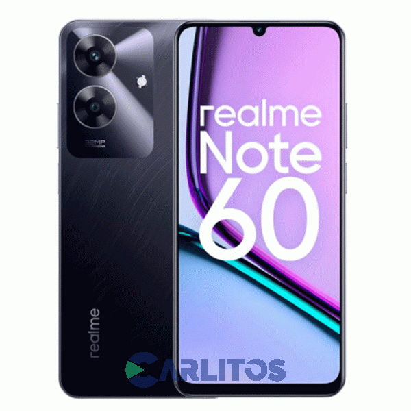 Celular Libre Realme Note 60-128GB Marble Black