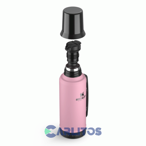 Termo De Mate Stanley Legendario System Classic 1.2 Litros Pink Messi