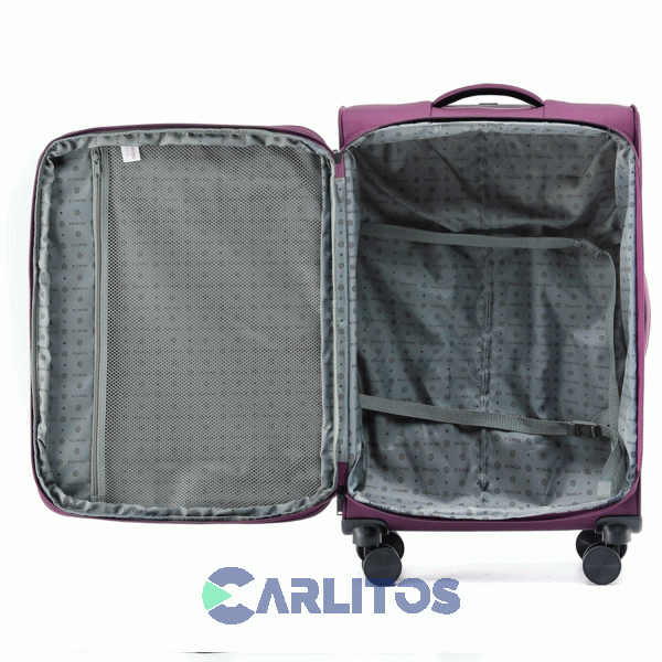 Valija 20" Línea Go! Softside 4 Ruedas Giratorias Primicia 91587-02-70 Malbec