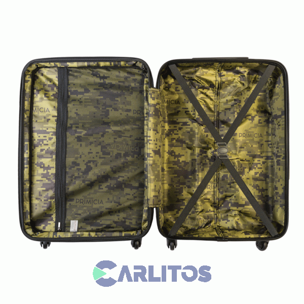 Valija 20" Rígida Línea Houston 4 Ruedas Giratorias Primicia 91576-02-10 Gris