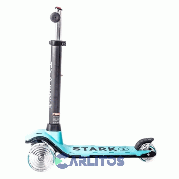 Monopatín Scooter Con Luz Stark Hyper Xr 5833 Azul