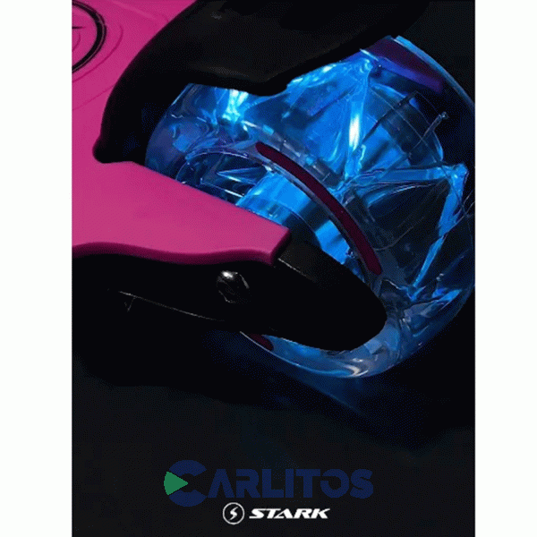Monopatín Scooter Con Luz Stark Hyper Xr 5833 Azul