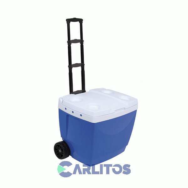 Conservadora 42 Litros Mor Ice Cold con Ruedas 25108221 Azul