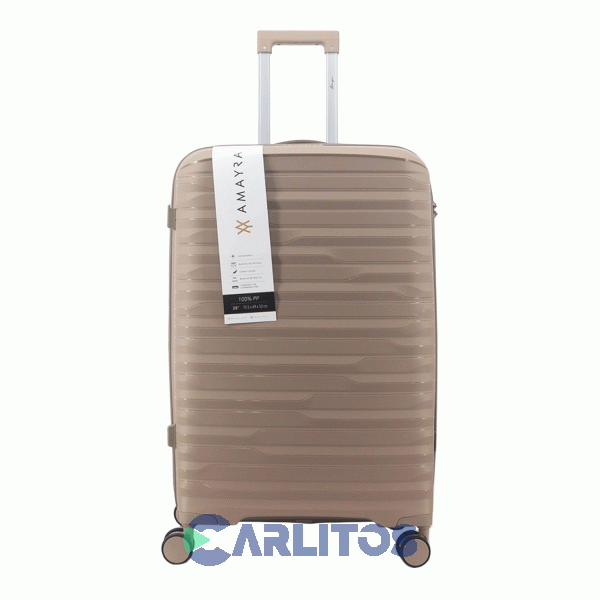 Valija 28" Rígida 4 Ruedas Giratorias Amayra 67.8016u/4 Camel