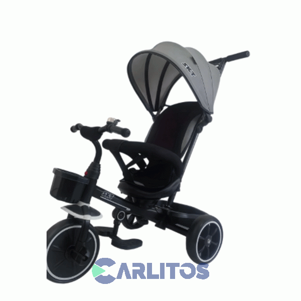 Triciclo Con Barral Y Capota Imperio Bebe Con Asiento Giratorio 180º 4013