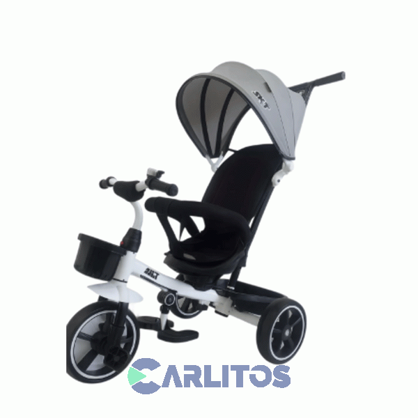 Triciclo Con Barral Y Capota Imperio Bebe Con Asiento Giratorio 180º 4013