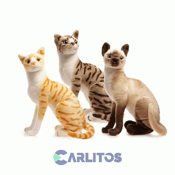 Gato Siamés Parado 38 Cm Phi Phi Toys 4524