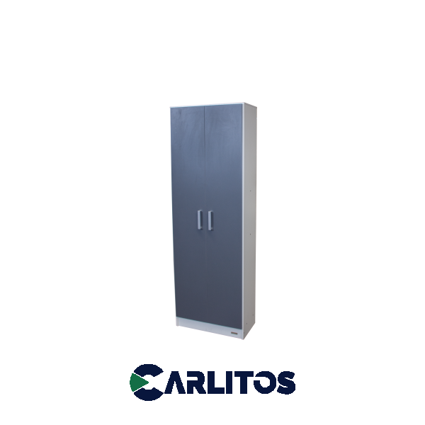 Organizador Multifunción 2 Puertas Platinum Blanco y Gris Grafito